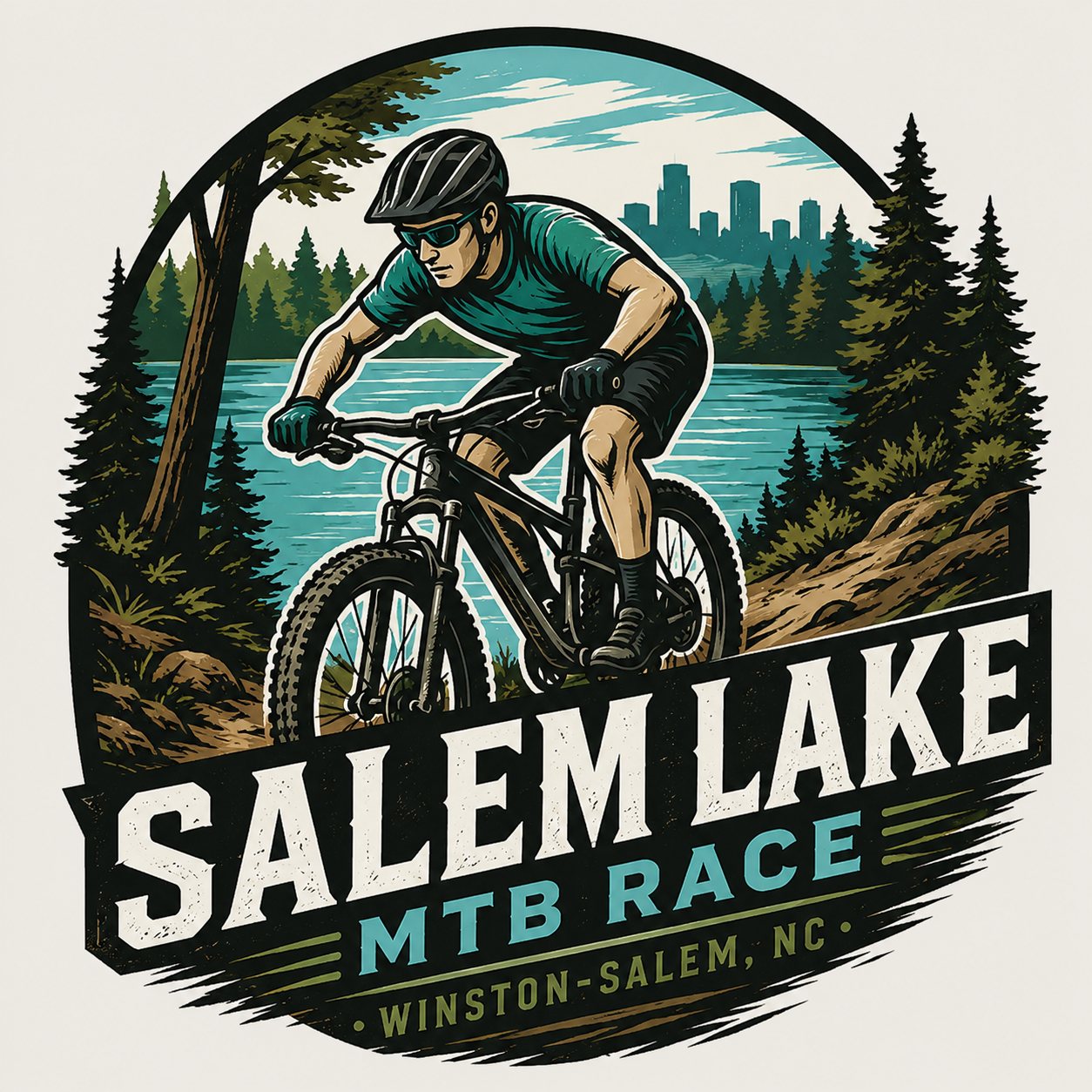Salem Lake MTB Race Logo