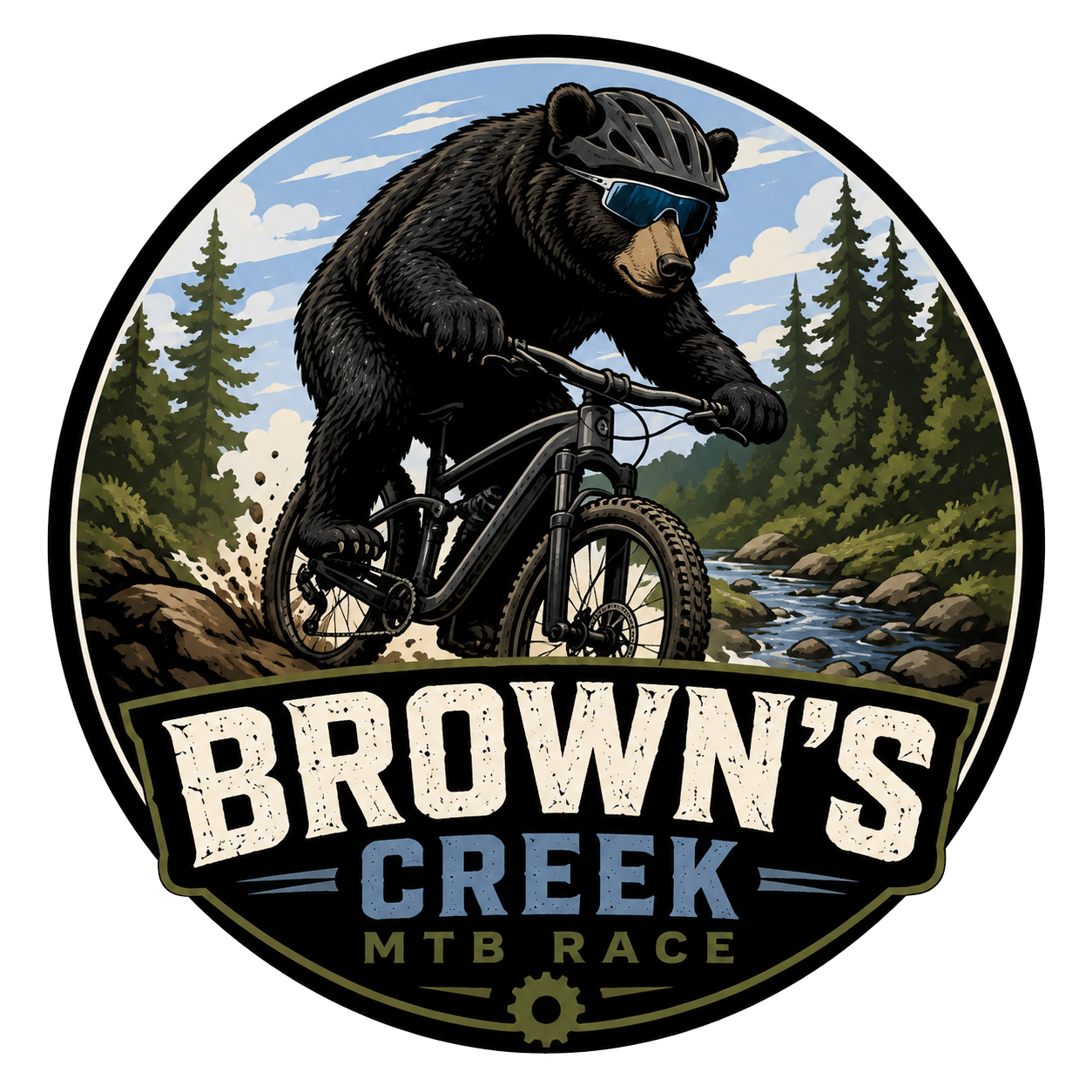Brown's Creek MTB Race logo