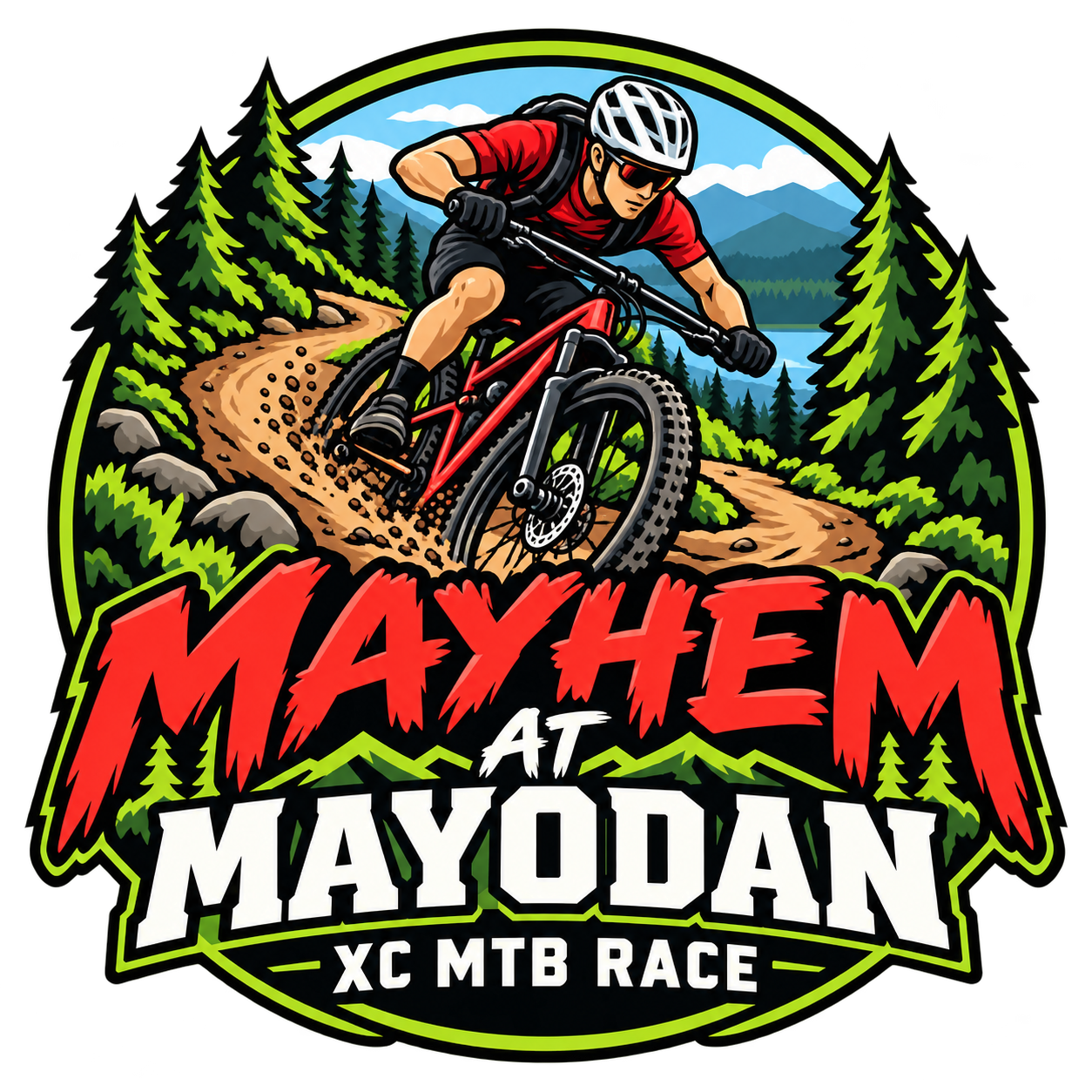 Mayhem at Mayodan XC MTB Race