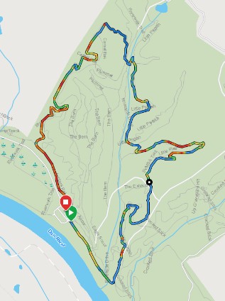 Showdown @Angler's Ridge course